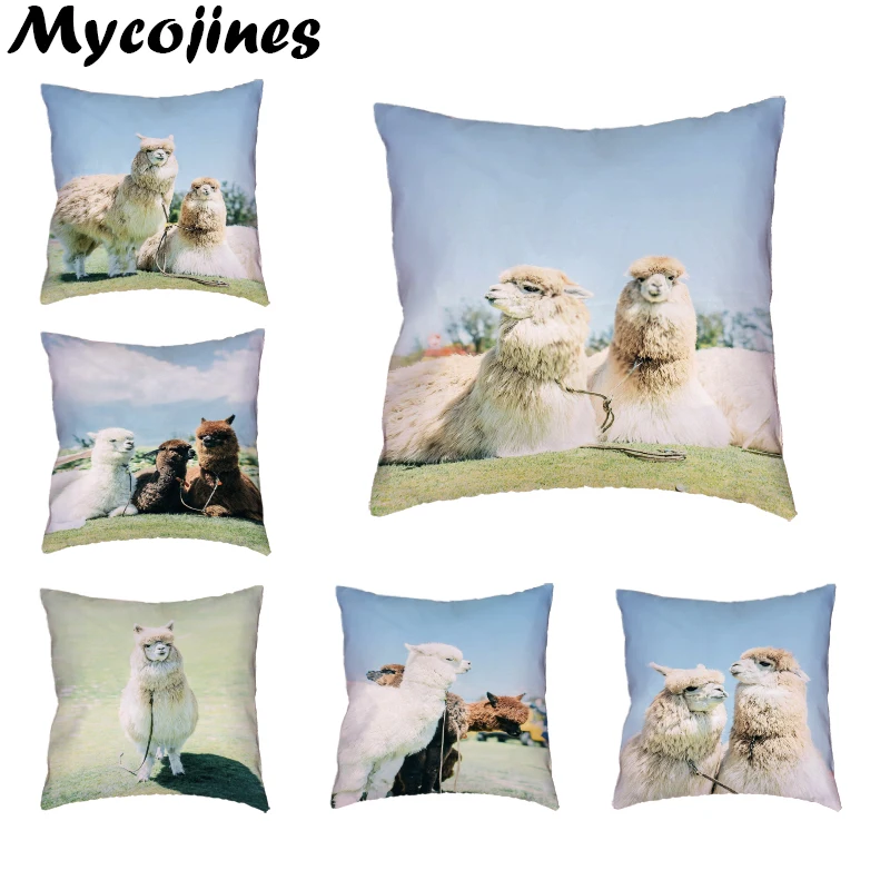 Горячая Распродажа наволочка из верблюжьего пуха белого и коричневого цвета