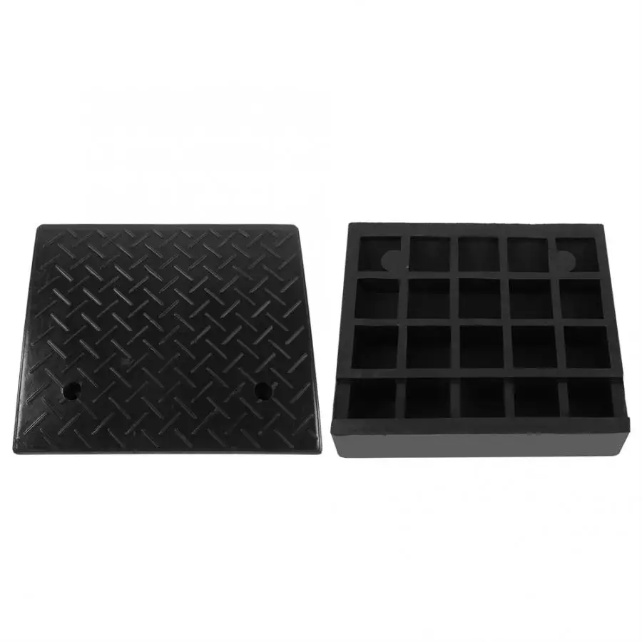Rubber Curb Ramps for Car Vehicle Motorbike Wheelchair Threshold Ramp Pet Dog Safety The Safe Guard 2pcs Heavy Duty