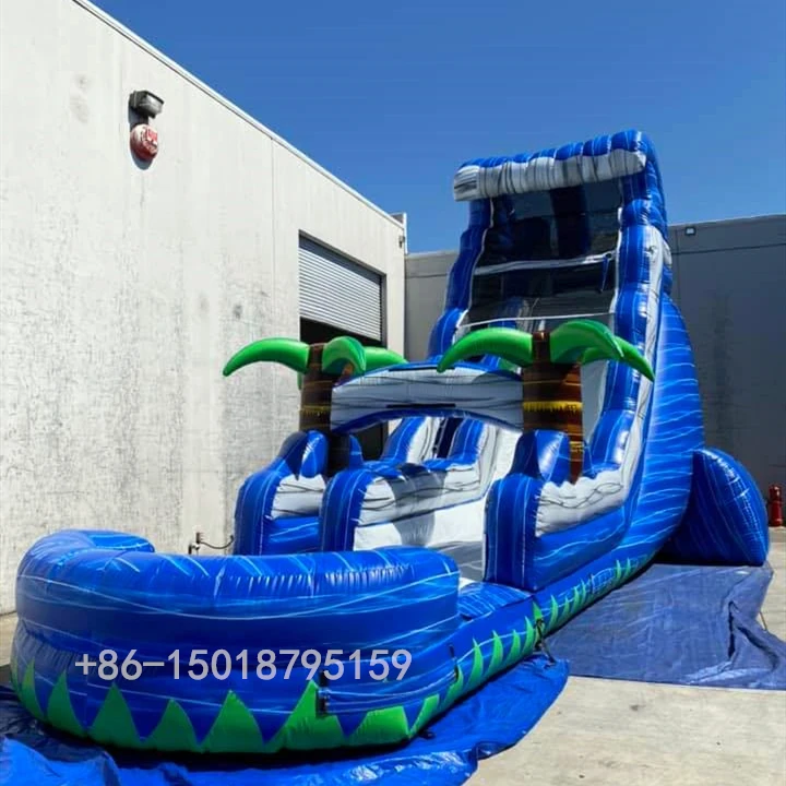 Коммерческие надувные водные горки для детей и взрослых китайская водная горка
