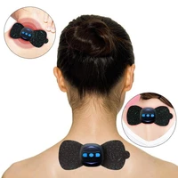 electric neck cervical vertebra massager low frequency current pulse massager for shoulder body waist arm legs relaxation