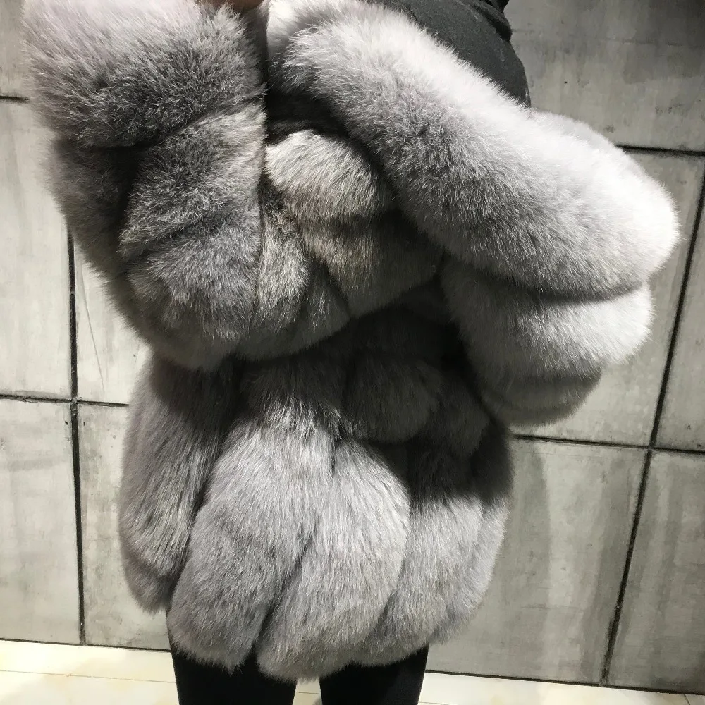 

fur natural women real coat hooded