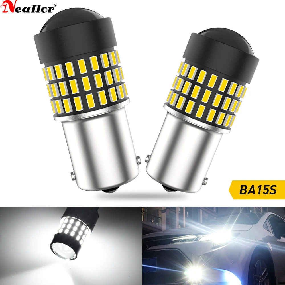 

2pcs Error Free Canbus 7506 1156 BA15S P21W LED S25 7440NA SRCK Lamp T20 7440 W21W Auto Led Bulbs Turn Signal Light Car lights
