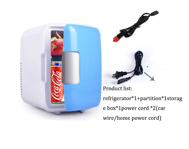 4L холодильник нагревательная коробка автомобильный домашний переносной мини