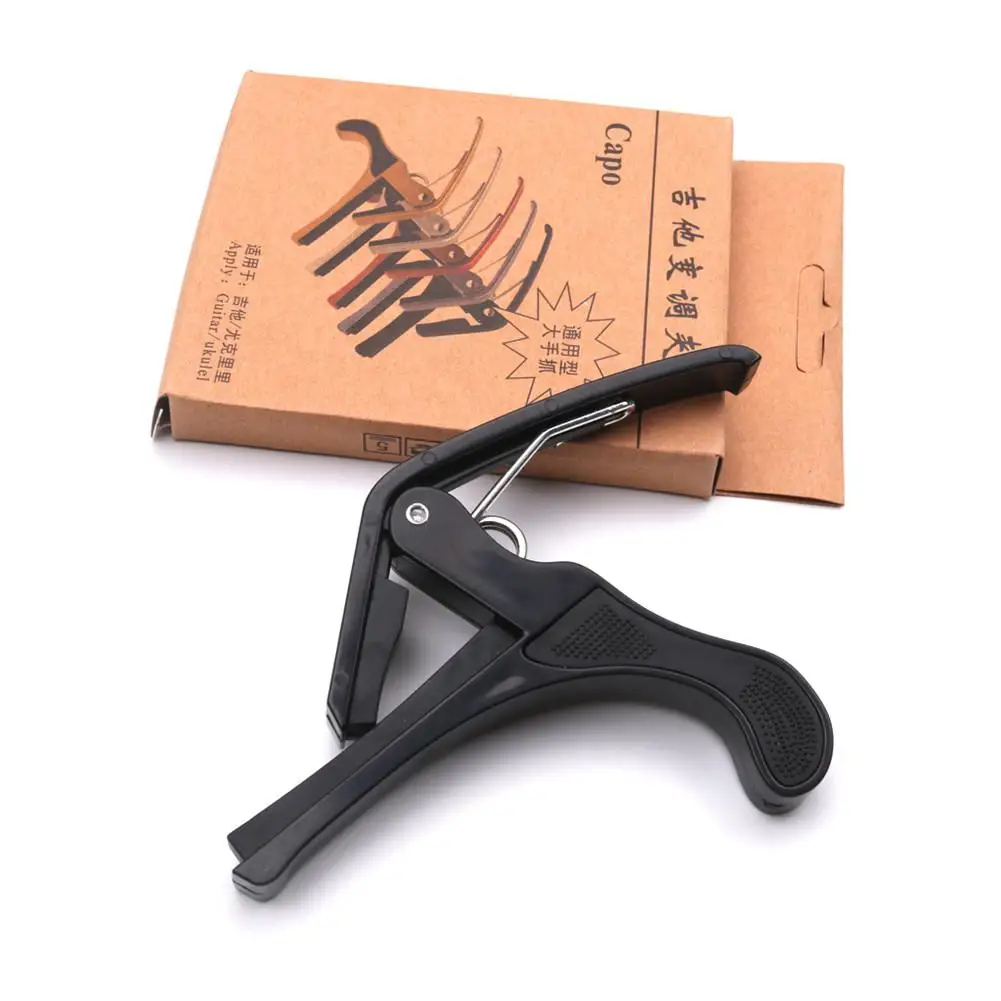 Портативный гитарный тюнер каподастр-зажим профессиональный каподастр-триггер