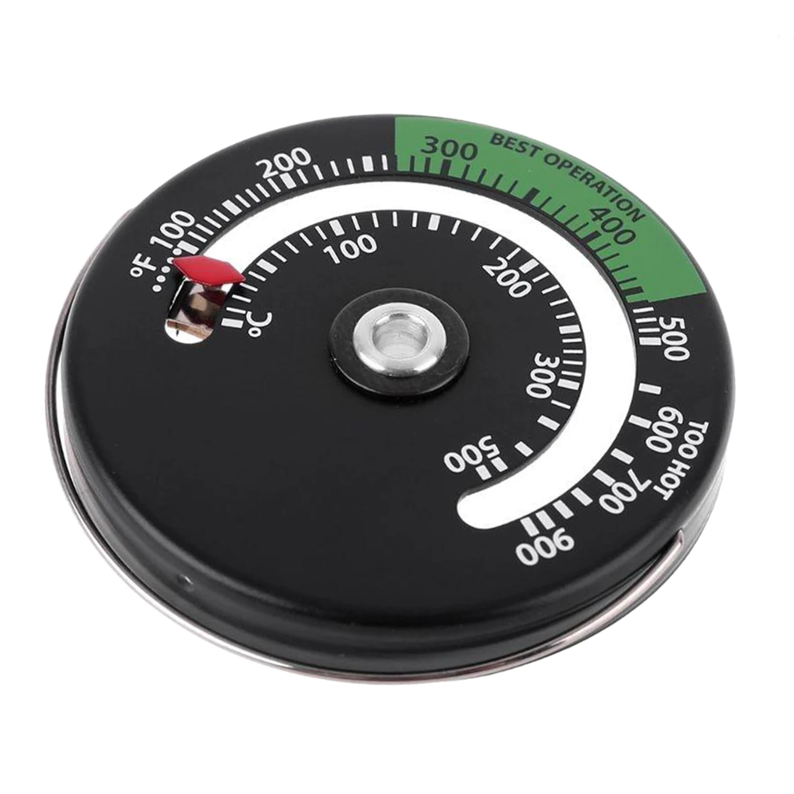 

Magnetic Stove Flue Thermometer Wood Burning Temperature Gauge Stove F/C