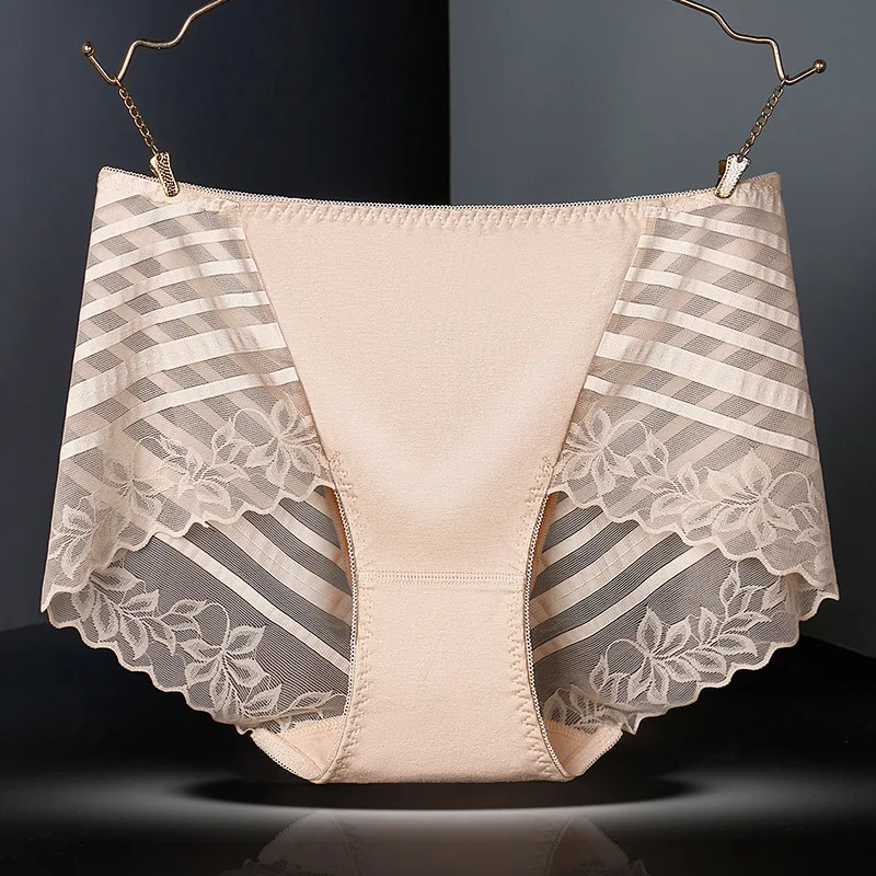 

Dslr Women's Underwear Sexy Cotton Mid-Waist Lace Panties Cotton Seamless Panties Ladies Seamless Panties