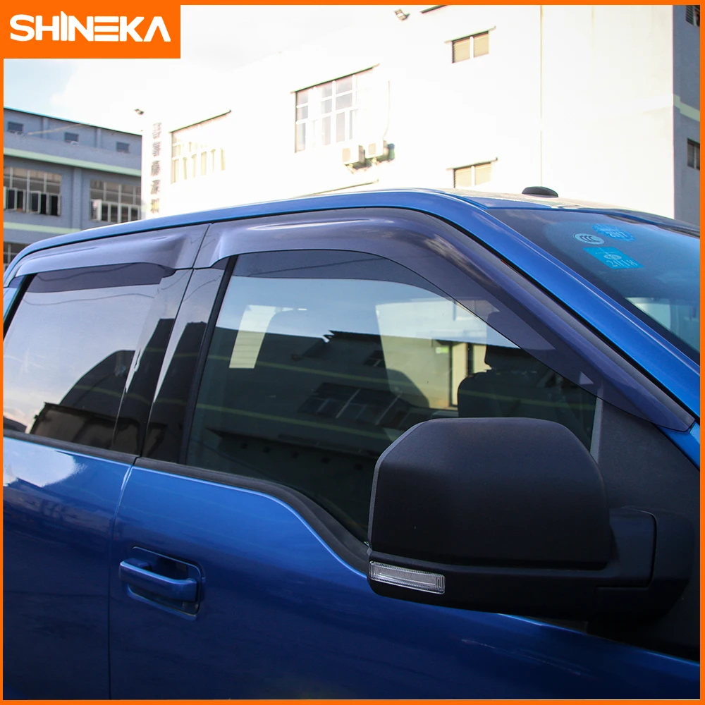 SHINEKA подходит для Ford F150 оконный козырек от солнца и дождя Sheild 2015 +|ford ford|sun sunford 2 |