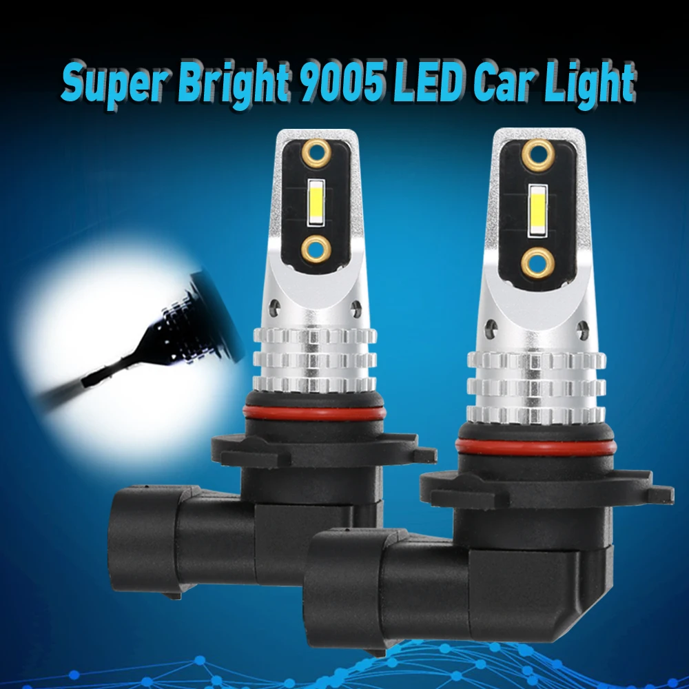 1 пара HB3 9005 HB4 9006 H8 H11 светодиодные противотуманные фары для автомобиля дневные