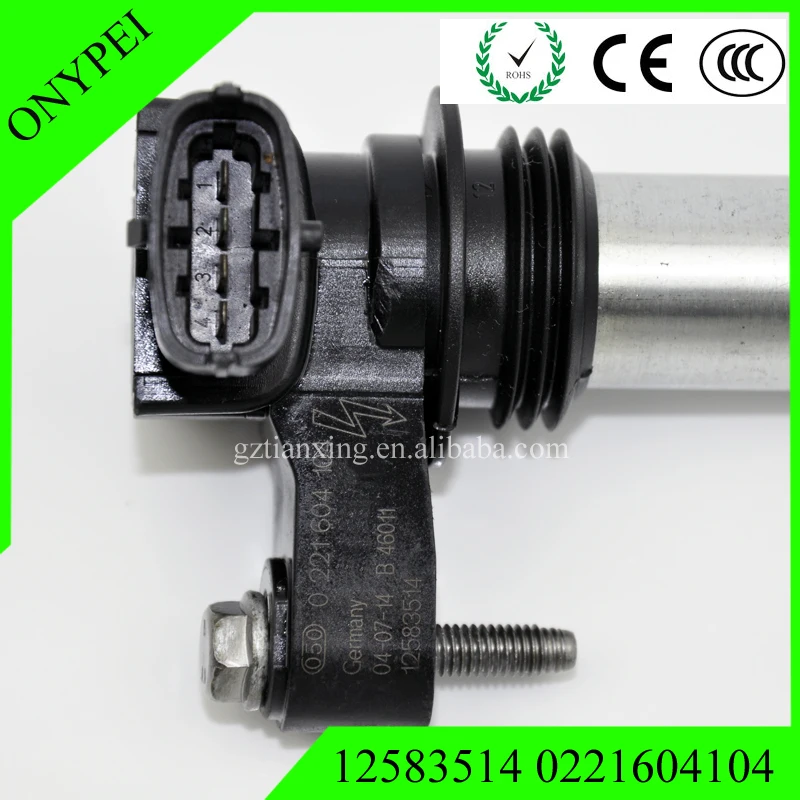 12583514 0221604104 Катушка зажигания для Buick привлекательного Cadillac CTS Saab 9 3 Chevy Saturn