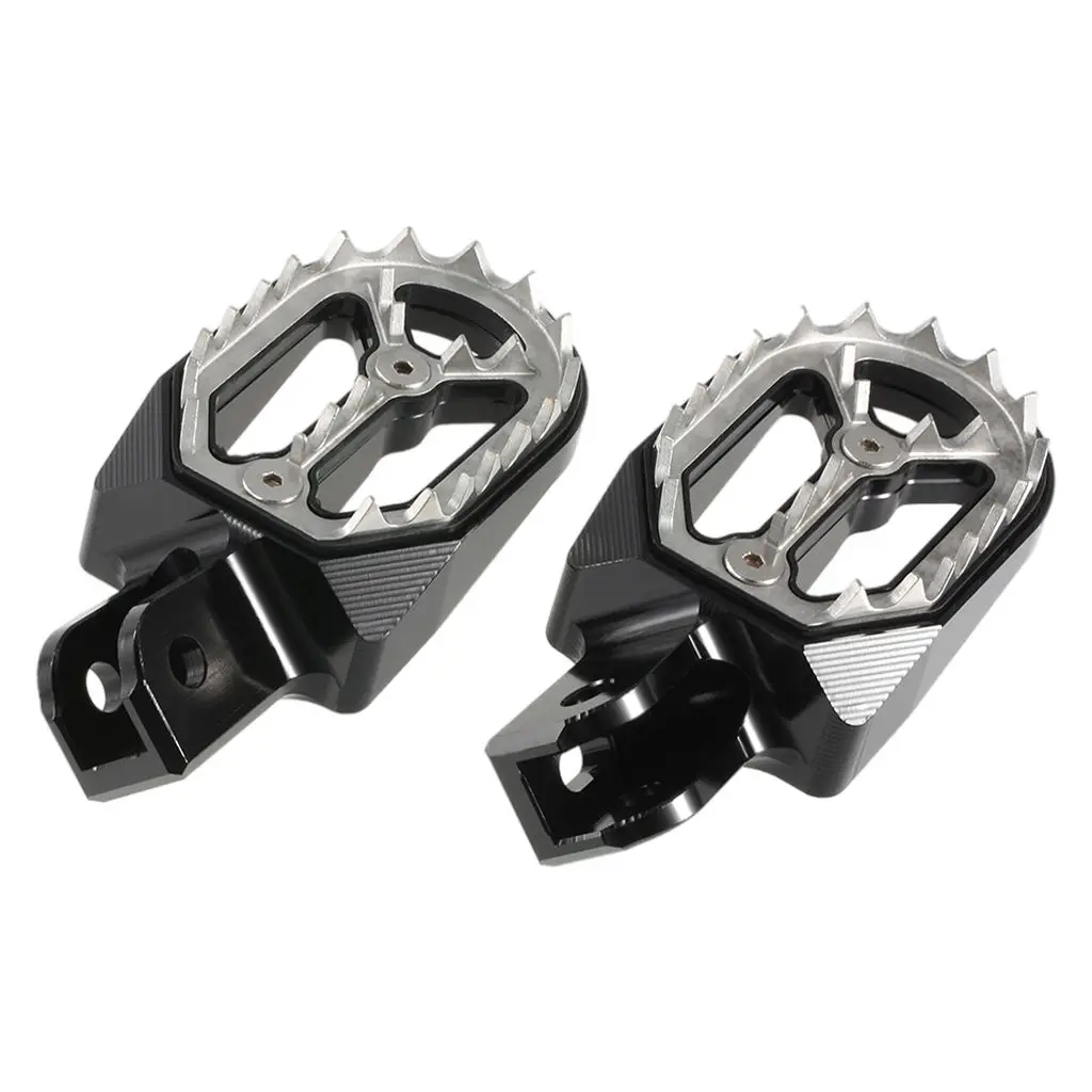 

Motorcycle Wide Foot Pegs Pedal Footrest Fit for Honda CRF230 03-09 Motorbike Replacement Parts Accessories