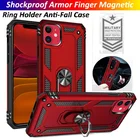 Магнитный чехол для iPhone 12 Pro Max 12 Mini SE 2020, 7, 8, 6S Plus, XS MAX, XR, тяжелый военный армированный чехол для iPod Touch 5, 6, 7