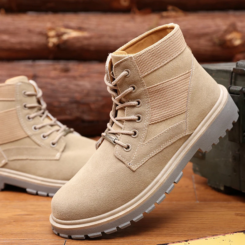 Мужские высокие зимние ботинки Мужская обувь больших размеров