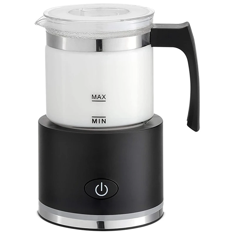 

Milk Frother,Electric Warmer with Hot or Cold Functionality perfect for Cappuccino Latte Macchiato Hot