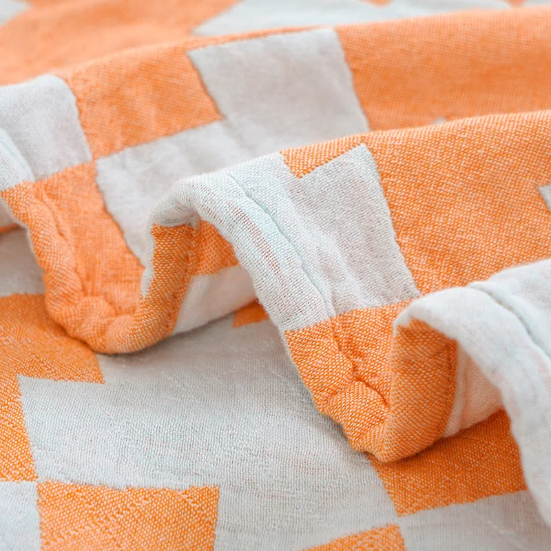 Aggcual в виде геометрических фигур 100% хлопок плед японская летняя