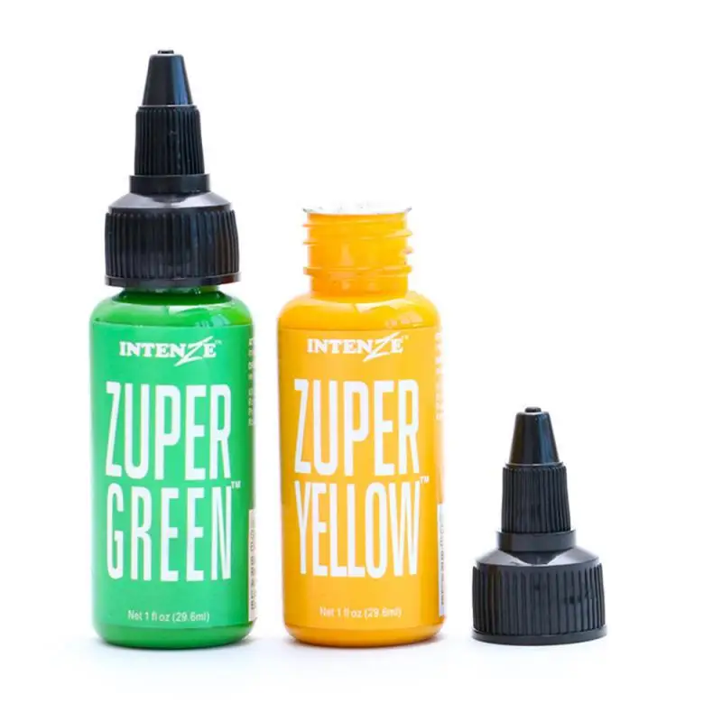 30 мл полуперманентные натуральные растительные чернила для татуировок пигмент