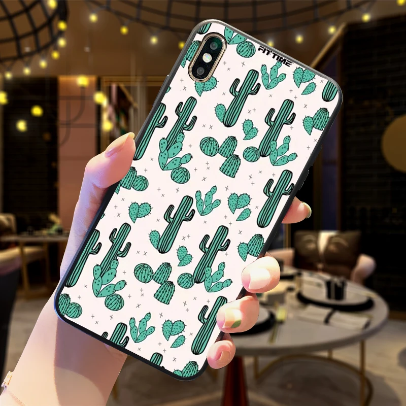 Милый модный чехол с изображением кактуса для Xiaomi Redmi 7 Note 4X 5A 16G 32G GO 7A K20 pro 6 5 8 Pro
