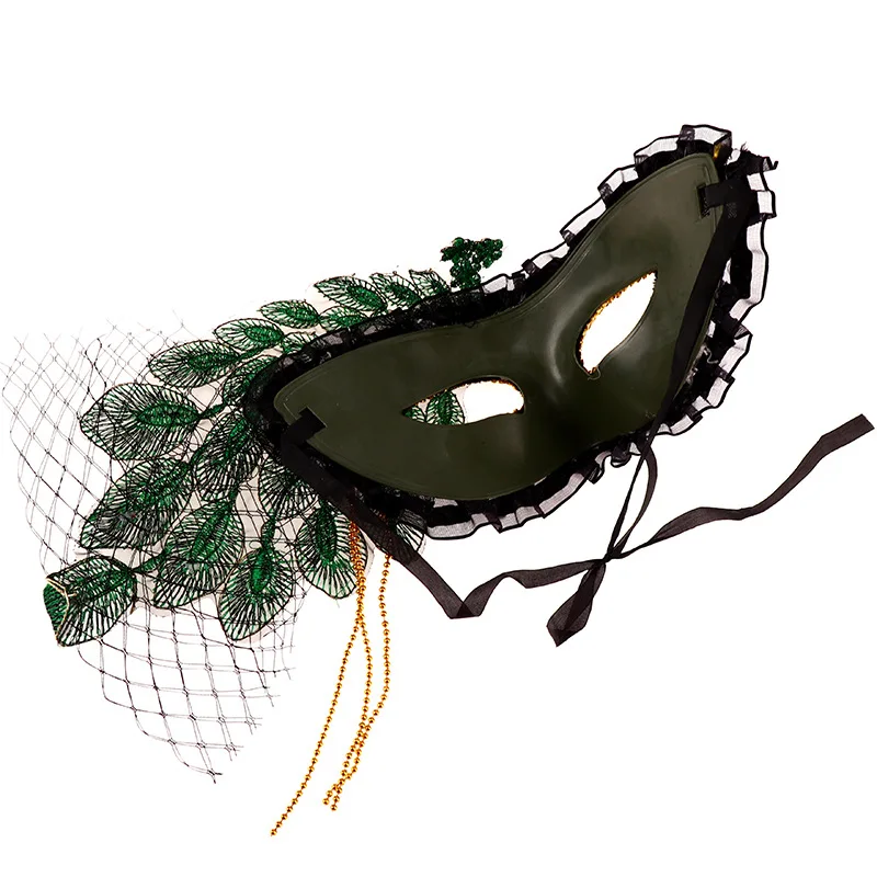 Новинка модные павлины элегантные маски для вечеринок Хэллоуин Рождество аксессуары для волос для женщин девочек 2019.