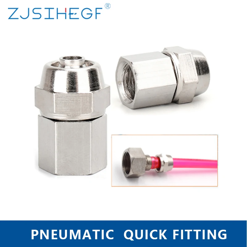PCF пневматические фитинги 1/8 &quot1/4" 3/8 &quot1/2" BSP гнездовой Push In быстрый