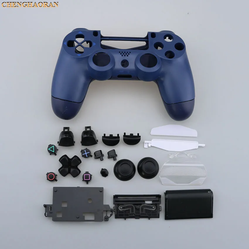 D 1SET Buttons kit Screwdriver Screws Plastic Matte Front Back Hard Upper Housing Shell Case for Sony PS4 Pro Controller JDS-040 - Цвет: D