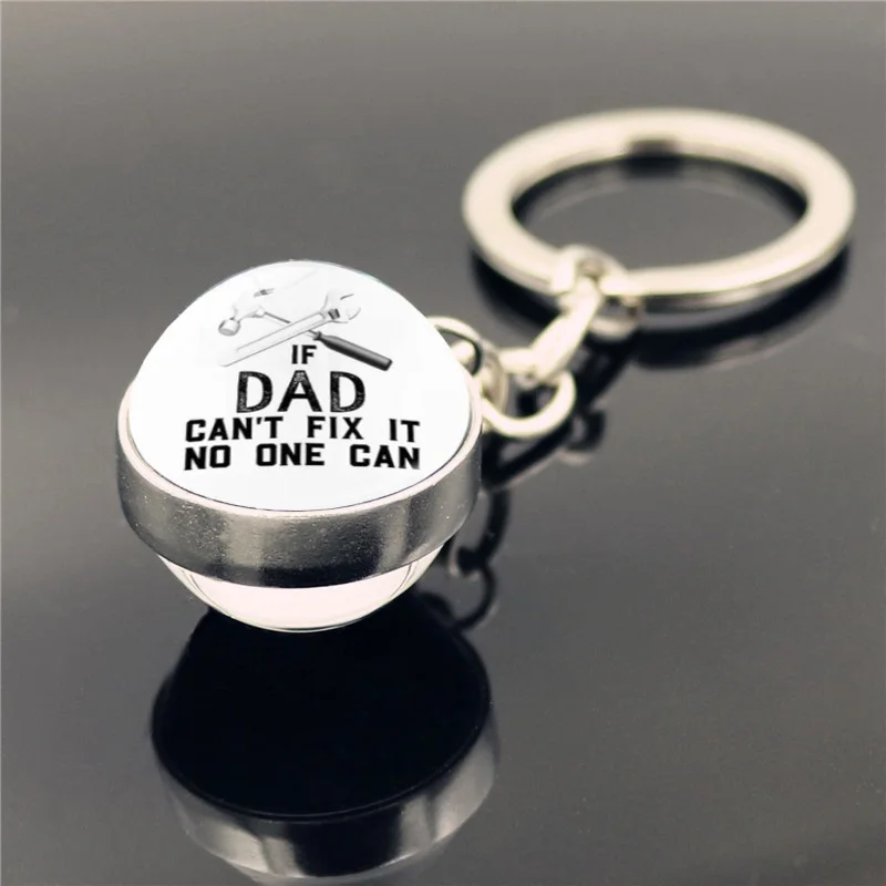 Если папа не может это исправить я люблю тебя брелок Подвеска подарок на день