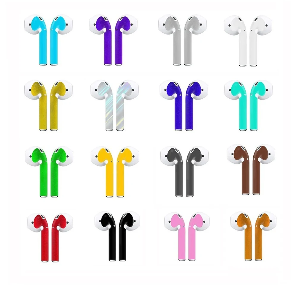 Защитная пленка для наушников Airpods защита от пыли наклейка из ПВХ беспроводных