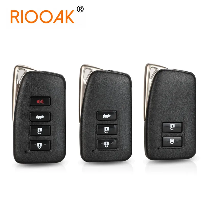 Замена кнопки 2/3/4 чехол для ключа дистанционного управления автомобиля Lexus NX GS RX IS