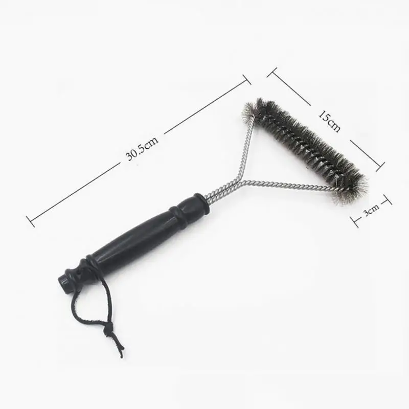 

Accessories BBQ Grill Brushes Barbecue Kit Cleaning Brush Stainless Steel Cooking Tools Barbecue Kitchen Wire Bristles Gadgets