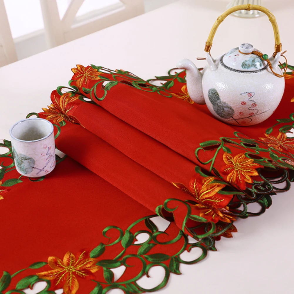 Скатерть многоразовая в стиле кантри с вышивкой | Дом и сад