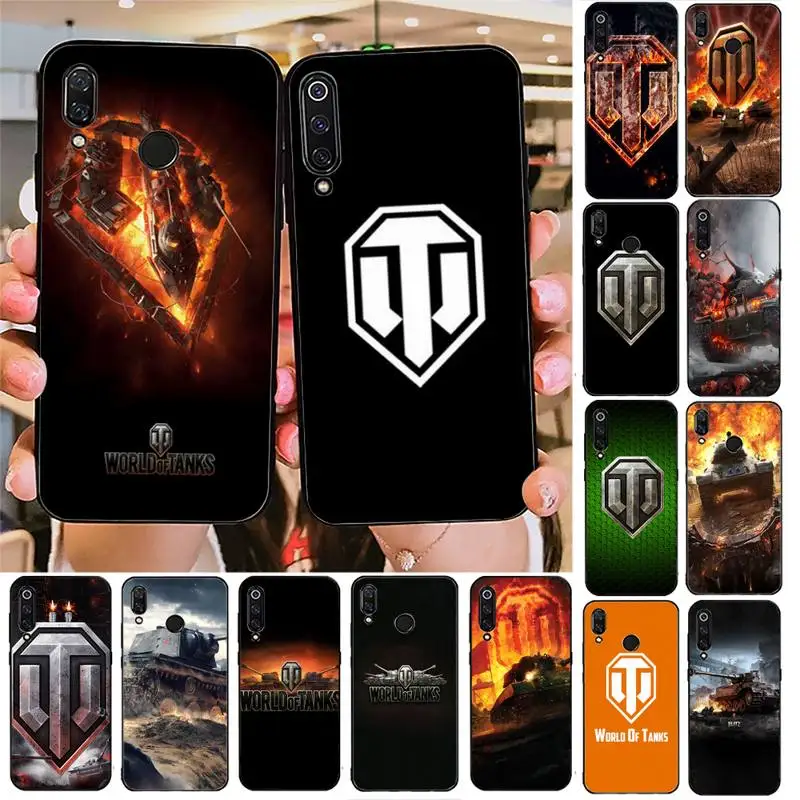 

TOPLBPCS World Of Tank Phone Case For Redmi note 8Pro 8T 9 Redmi note 6pro 7 7A 6 6A 8 5plus note 9 pro funda Cover