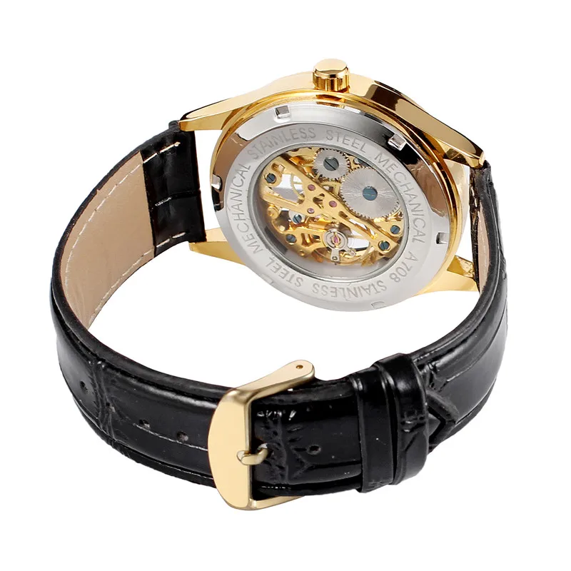 Механические Мужские наручные часы WINNER Fashion в стиле милитари спортивные мужские