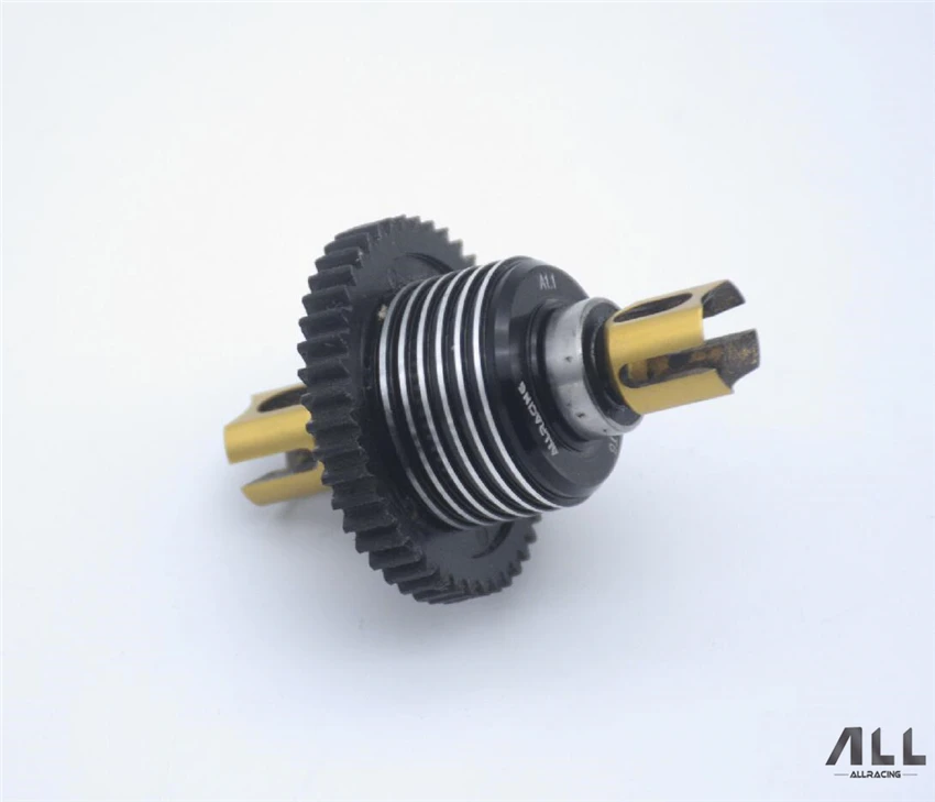 7075-T6 ЧПУ сплав центральный Diff чехол Mid для Gear Tekno RC MT410 ET48.3 410 3 1/8 rc car | Игрушки и