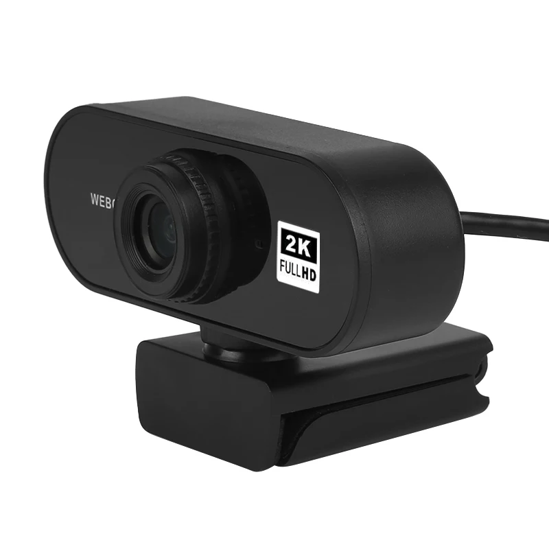 

Fixed Focus 2K HD Webcam Built-in Microphone High-end Video Call Camera Computer Peripherals Web Camera For PC Laptop Webcast