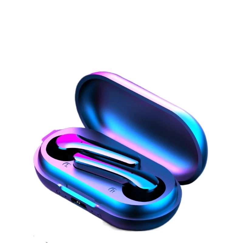 

Наушники-вкладыши TWS Bluetooth наушники Беспроводной наушники IPX6 Шум снижение Цвет Дисплей гарнитура Водонепроницаемый наушники-пуговки для вс...