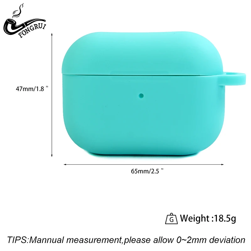 1 шт Мини Мягкий силиконовый чехол для AirPods 2 наушника s Air накладки протектор