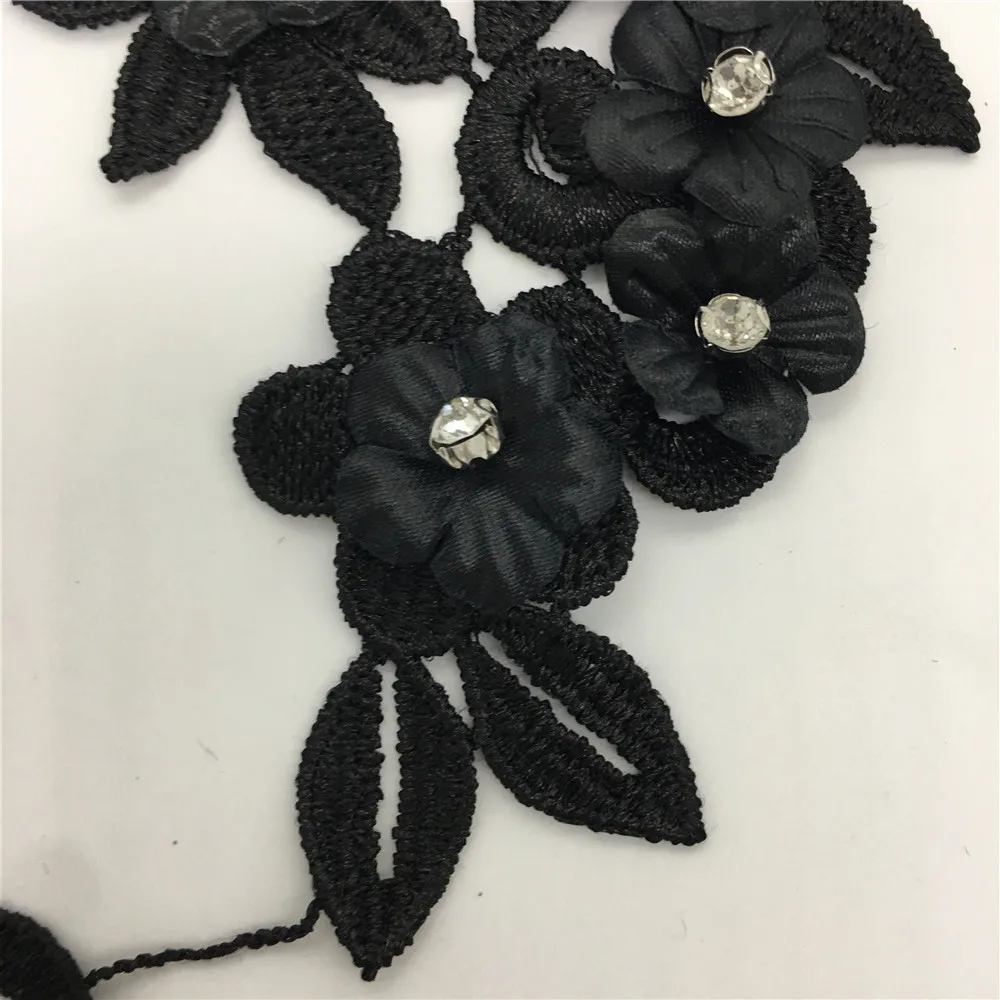 Новое поступление кружевной воротник с вышивкой сделай сам кружевная ткань
