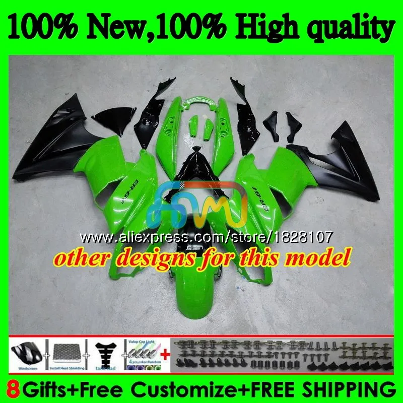 Корпус для KAWASAKI 650R ER 6 F 650 R ER6 09-11 31BS.27 6F 650-R ER-6F ER6F 09 10 11 2009 2010 обтекатель Горячая