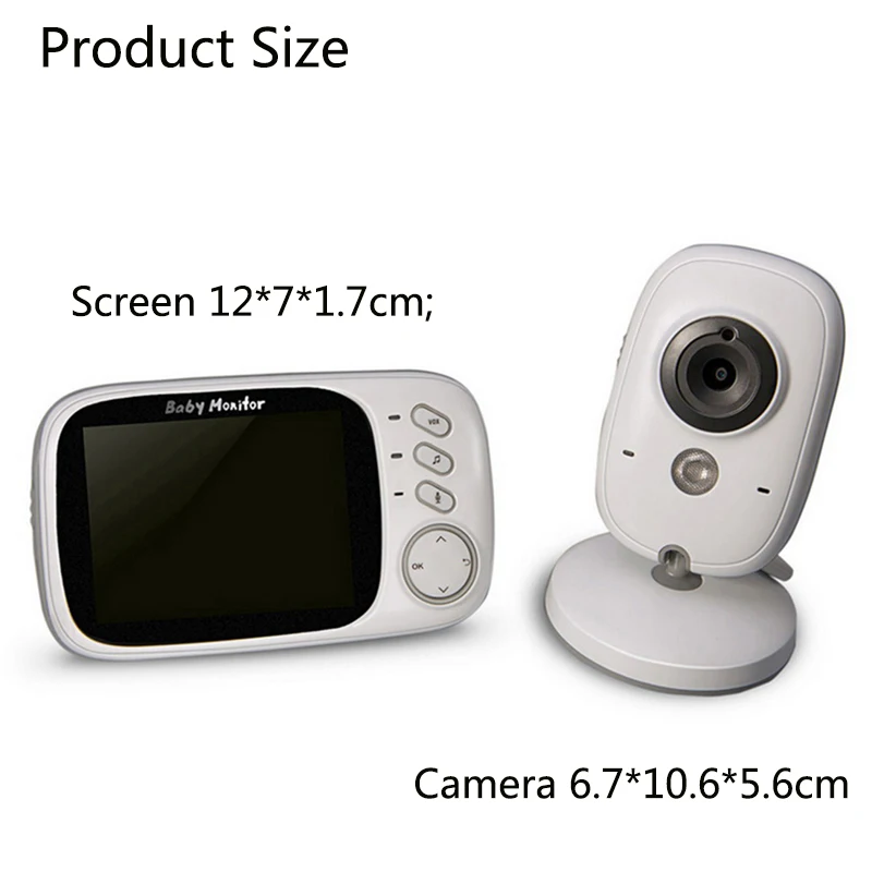 VB603 3 2 дюймов Цвет ЖК дисплей Экран дисплея Автоматическая Ночное видение