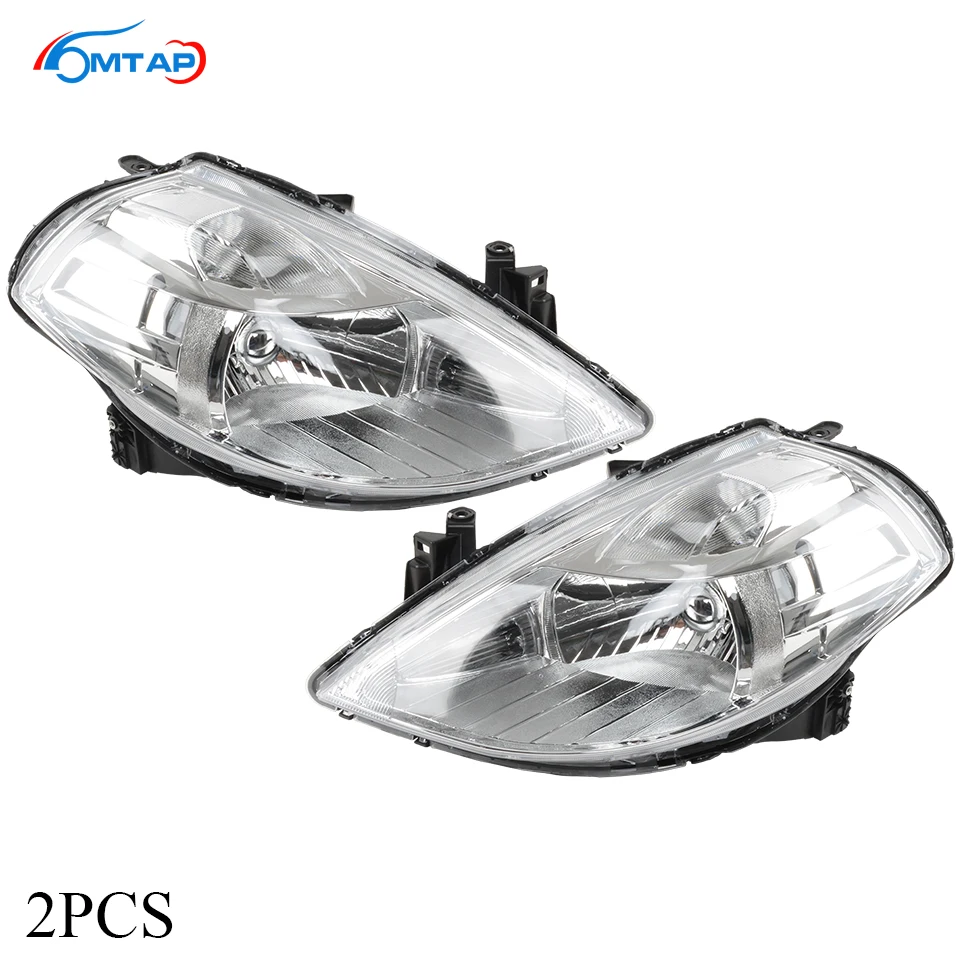 MTAP 2 шт. передний бампер головной светильник налобный фонарь в сборе для Nissan Bluebird