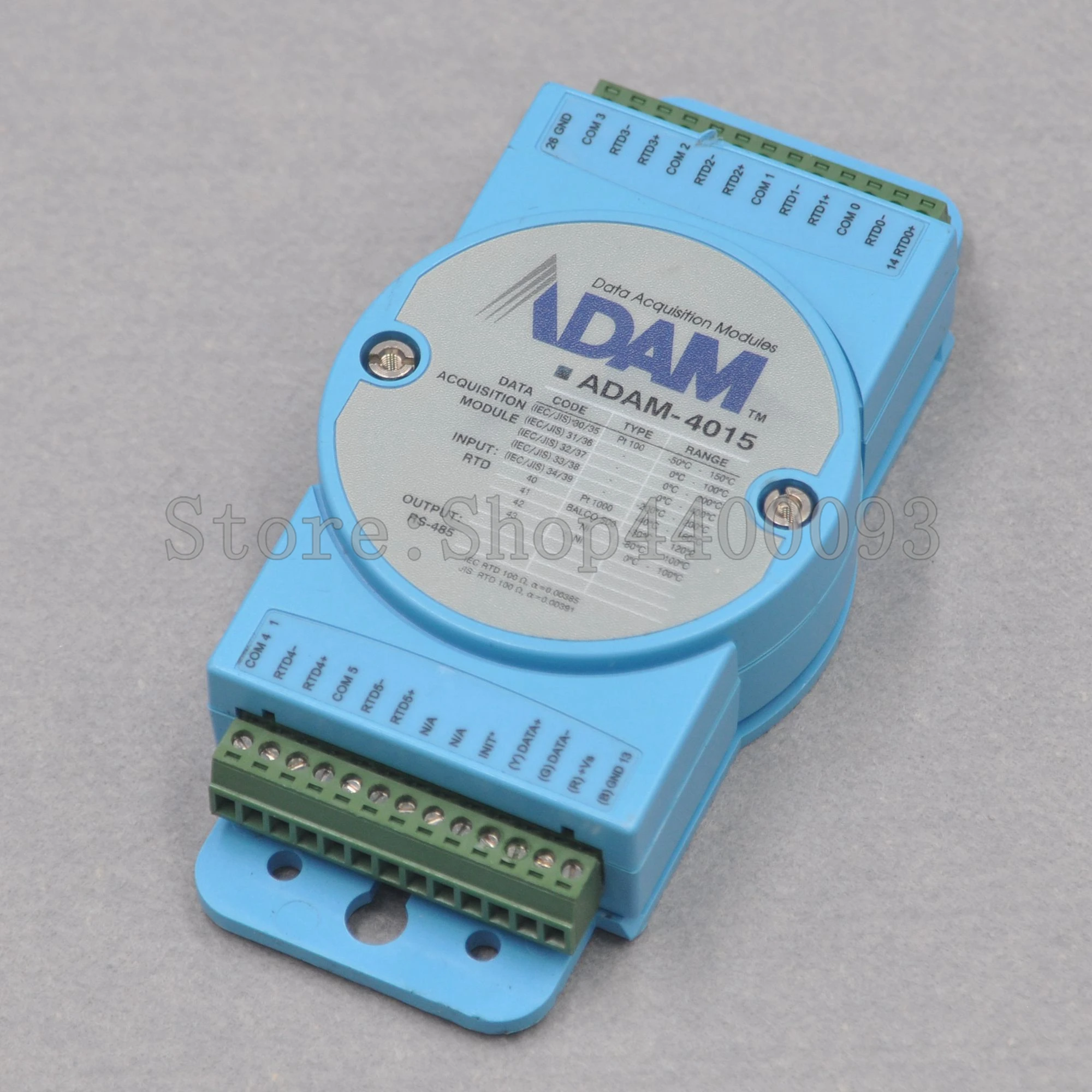 ADVANTECH ADAM 4015 поддерживает Modbus для 6 канальный Термальность модуль