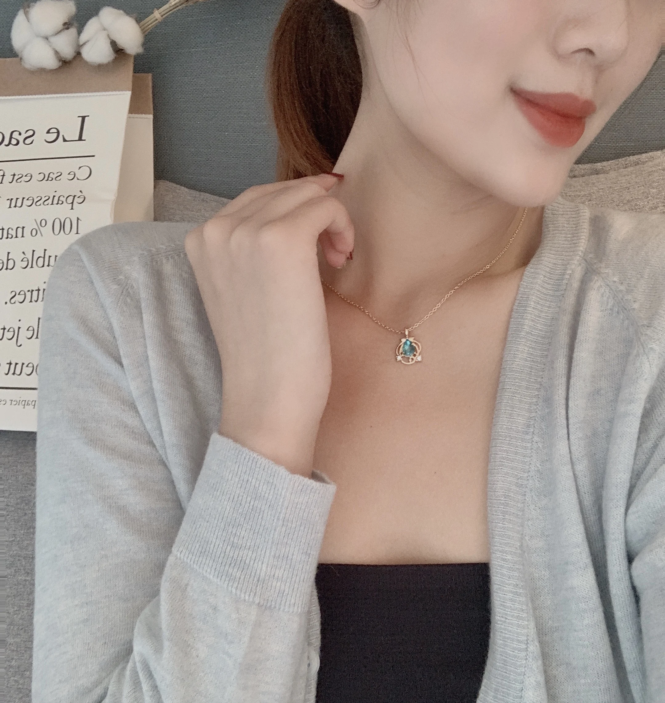 Женские вечерние украшения Sansummer 2020 модные романтичные повседневные ювелирные с