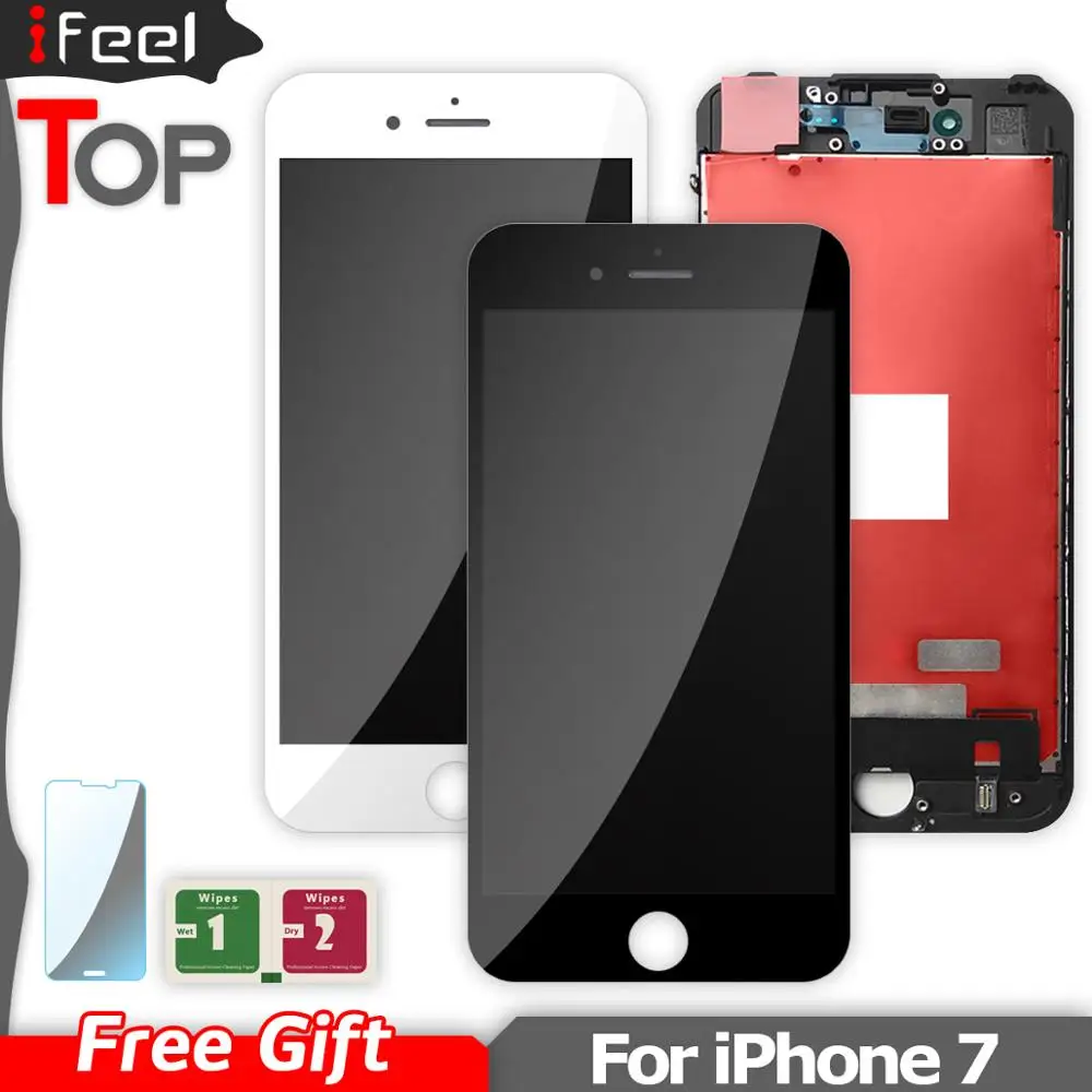 Высококачественный ЖК дисплей AAA ++ для IPHONE 7 plus с сенсорным экраном в сборе замена