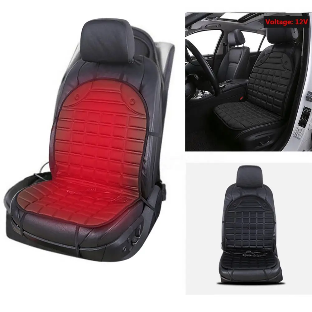

12V Car Heating Cushion Non-slip Thermal Automobiles Winter Keep Warm Universal Car Seat Heated Protector Pad Auto Accessories