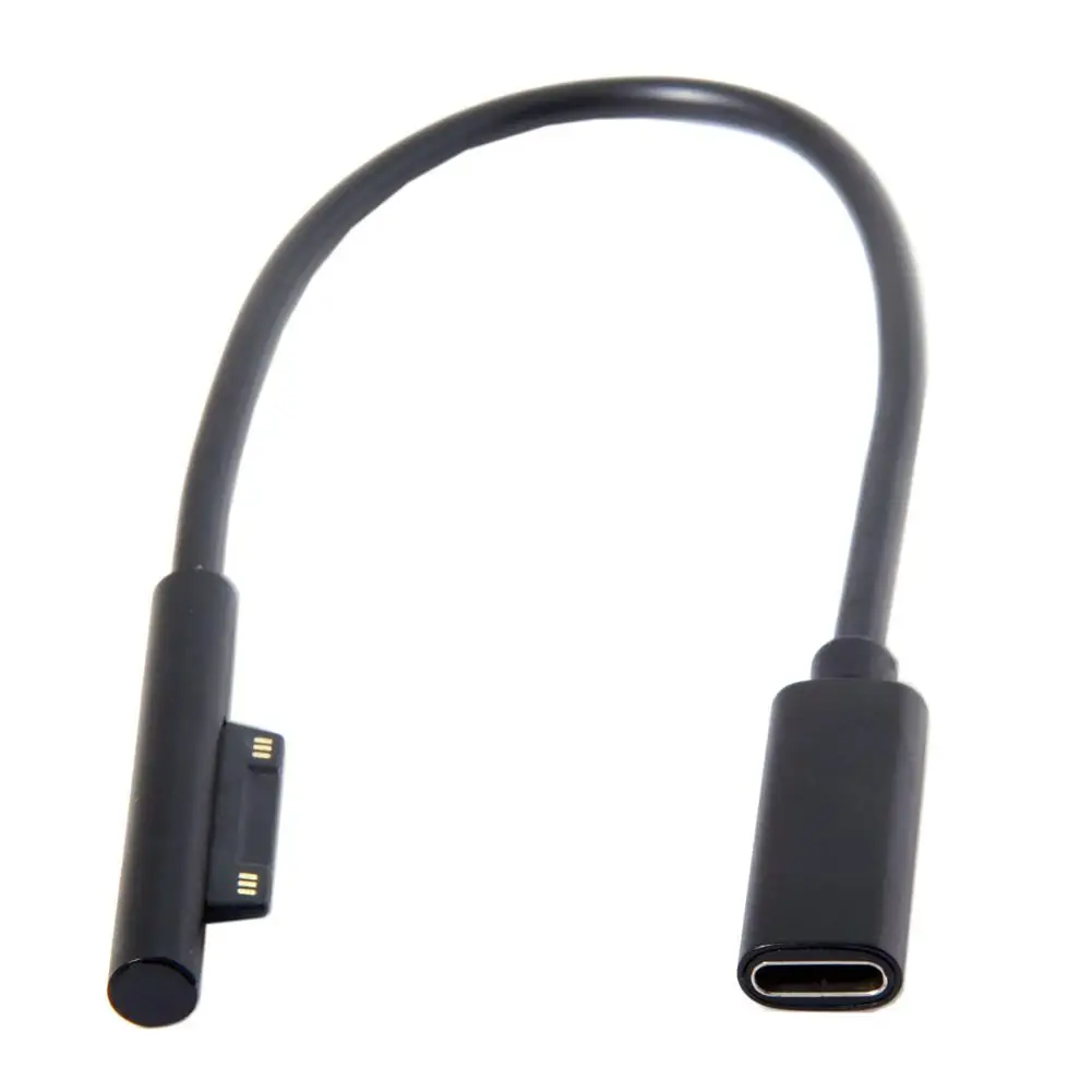 USB Type-C женский зарядный кабель PD зарядное устройство разъем постоянного тока 15 в 3