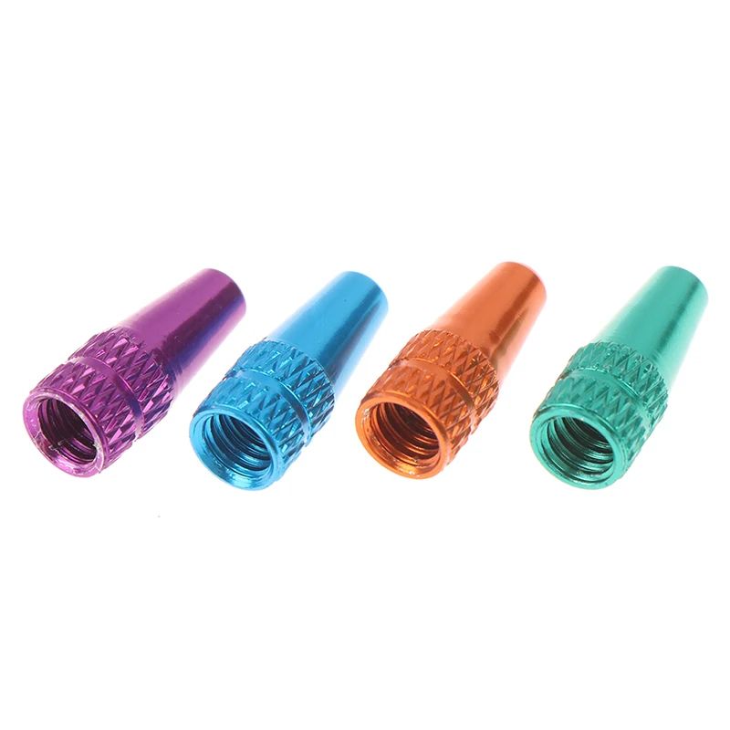 Бескамерный колпачок для велосипеда из алюминиевого сплава колес 4 шт. на клапан