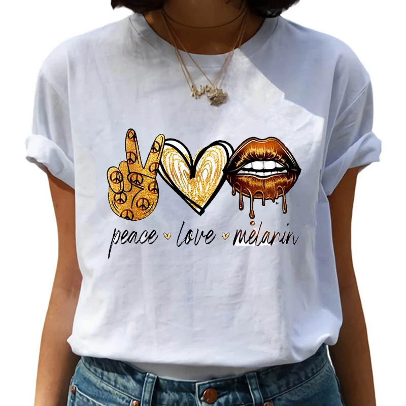 Женская футболка с принтом Love Lips модная летняя повседневная топы графическим в