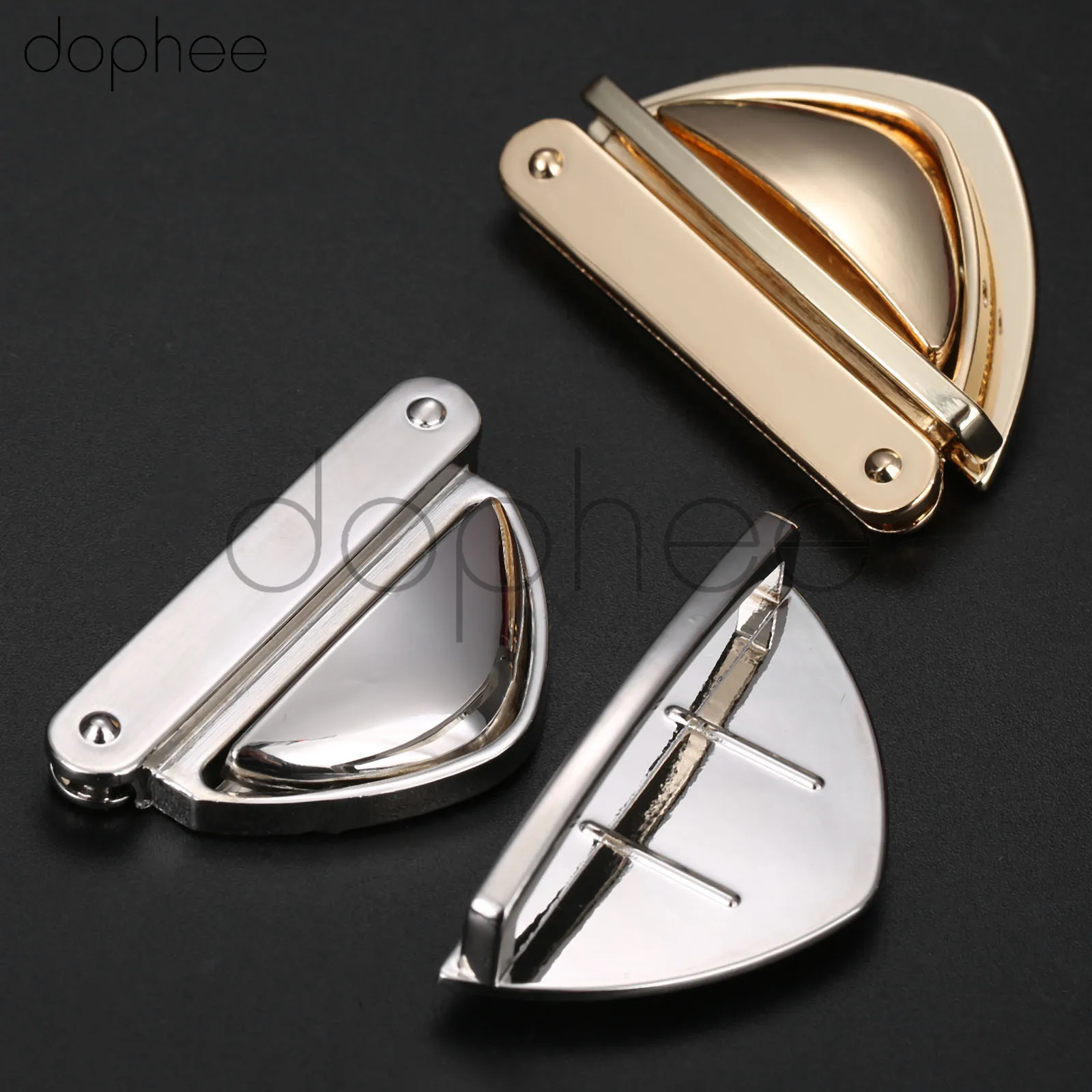 Dophee 1 комплект замок застежка застежки пряжки для кожаной сумки чехол сумочка