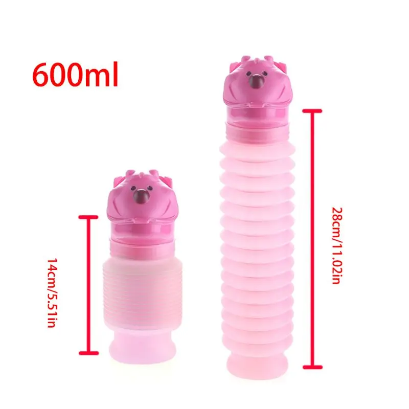 

420ml/600ml Kids Portable Urinal Travel Outdoor Camping Car Children Cute Toilet Girls Boys Mini Potty Bottle