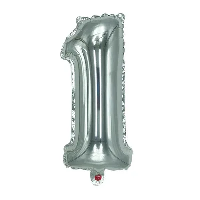

8 16 32 40 inch gold silver 0-9 number foil balloons wedding event christmas halloween festival birthday party B9-63