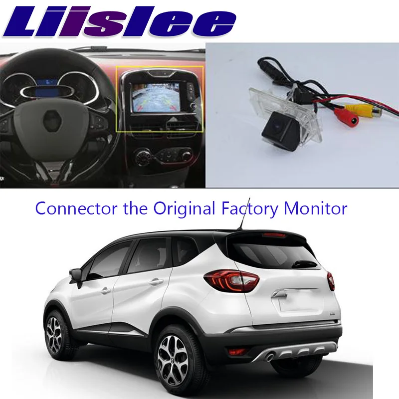 LiandLee Высококачественная задняя камера заднего вида для Renault Captur Kaptur 2013 ~ 2019