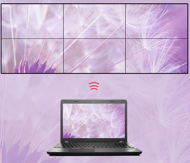 LINK-MI TV06 2x2 3x2 Video Wall Controller USB HDMI VGA AV TV processor 6 screen splicing Display 180 degrees rotation | Электроника